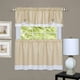 thumbnail image 1 of Juego de cortinas para ventana ACHIM Darcy, con repisa y cenefa, 58 x 36 cm, 1 of 2
