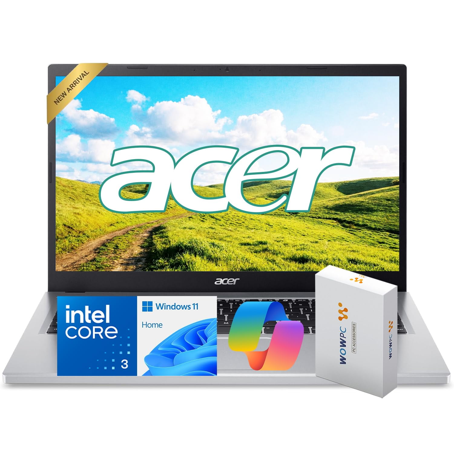 Laptop Acer Aspire 15,6" Intel Core 3 N355 8gb Ram 628gb