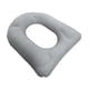 thumbnail image 4 of Cojín Inflable Para Inodoro, Soporte Para Asiento, Para Viajes, Hogar, Ancianos, Flocado Gris, 4 of 5
