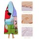 thumbnail image 4 of Clifford, el Gran Perro Rojo Manta Capa con Capucha Anti-Bolitas, Manta de Lana Ártica Suave, Manta Portátil de Felpa Ligera y Lujosa, Poncho para Siesta en Casa y Oficina, 100*130cm, 4 of 6