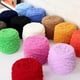 thumbnail image 3 of Xiao Hua Hilo de lana de coral color caqui - 1 rollo de 100 g, hilo de lana para proyectos de tejido de mantas, fundas de almohada y camas para mascotas., 3 of 3
