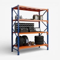 Recilock - Estanteria Mini Rack 200X60 Cm 4 Niveles Mod Mr200X60