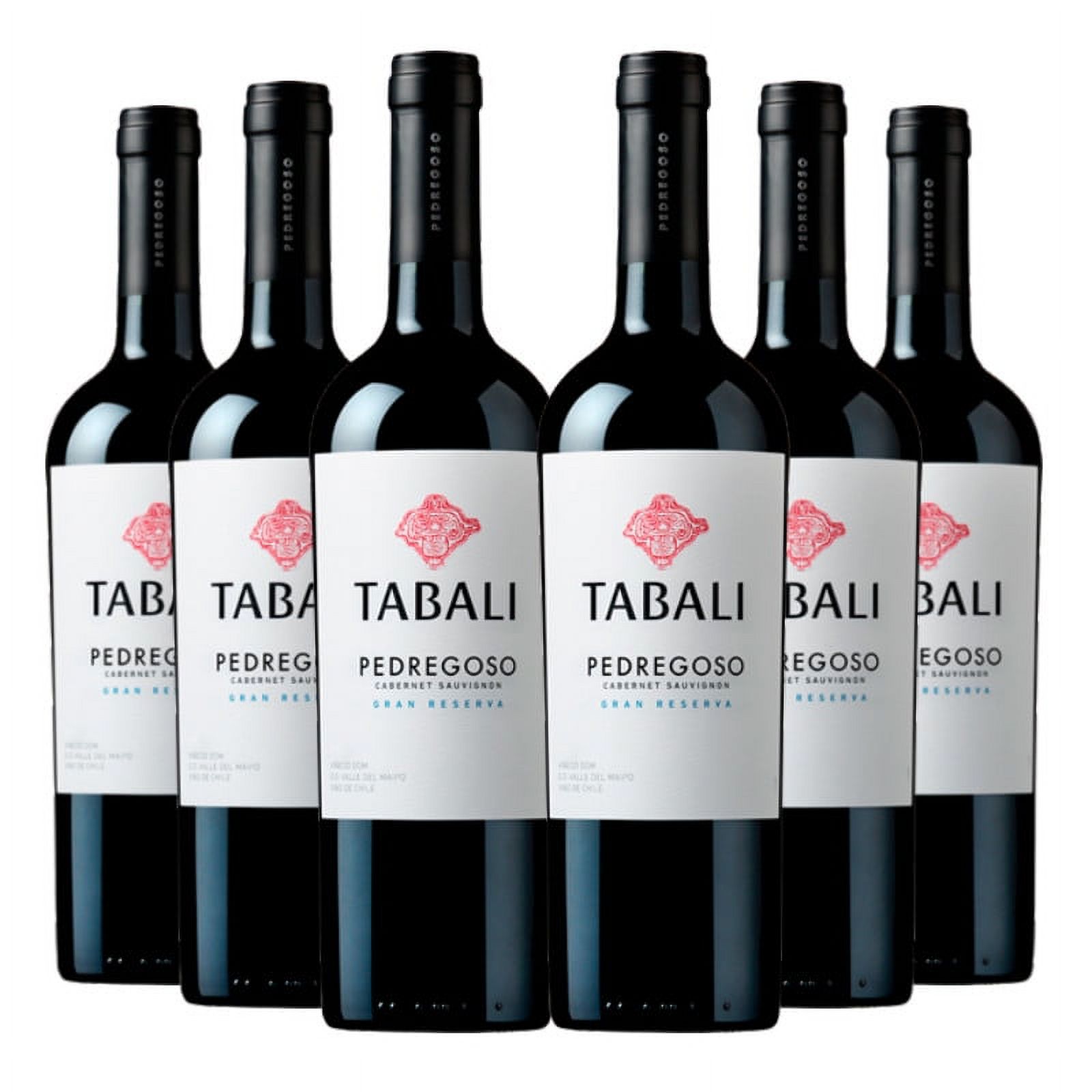 Tabali - 6 Vinos Pedregoso Cabernet Sauvignon, 750 Ml, 14%