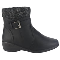 Botin Chalada Mujer Confort-4 Negro Casual