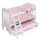 thumbnail image 5 of Cesta tipo litera para muñecas, tejón, con ropa de cama y escalera para muñecas de 22 pulgadas, 5 of 8