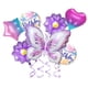 thumbnail image 1 of Balloon Hazyore Butterfly, papel de aluminio, fiesta de cumpleaños para niña, 1 of 7