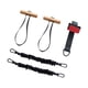 thumbnail image 4 of Manijas De Barra De Madera Para Uso Pesado Para Gimnasio En Casa Accesorio De Remo Fitness 2 Cuerdas Elásticas, 4 of 4