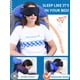 thumbnail image 2 of Almohada De Viaje Para Aviones Con Máscara Para Dormir Color Azul, 2 of 7