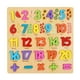 thumbnail image 3 of Juego de combinación de tablero de rompecabezas de madera, Juego de tablero de rompecabezas de construcción Habilidades básicas Preescolar para niños Número L, 3 of 5