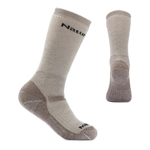 Calcetas Naturehike 80% Lana Merino, Térmicas Deportes beige L