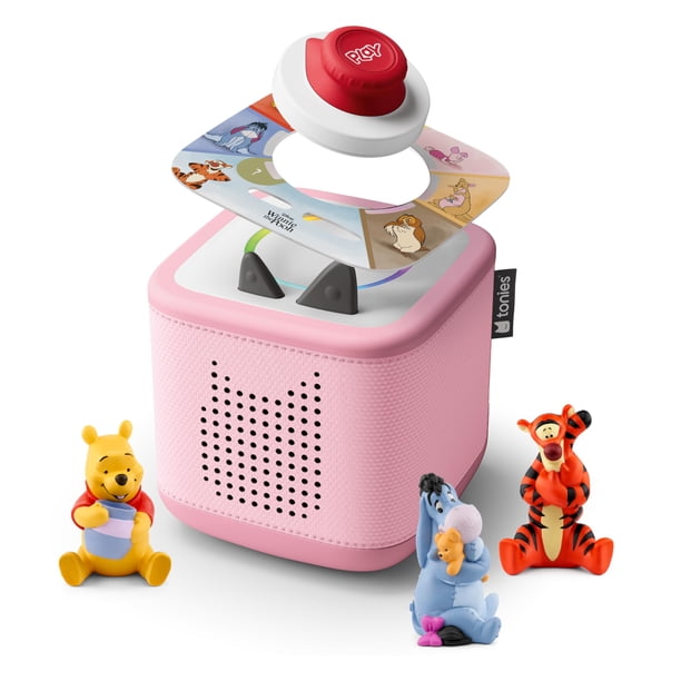 Paquete de reproductor de audio Toniebox 2 para niños mayores de 3 años con figuras