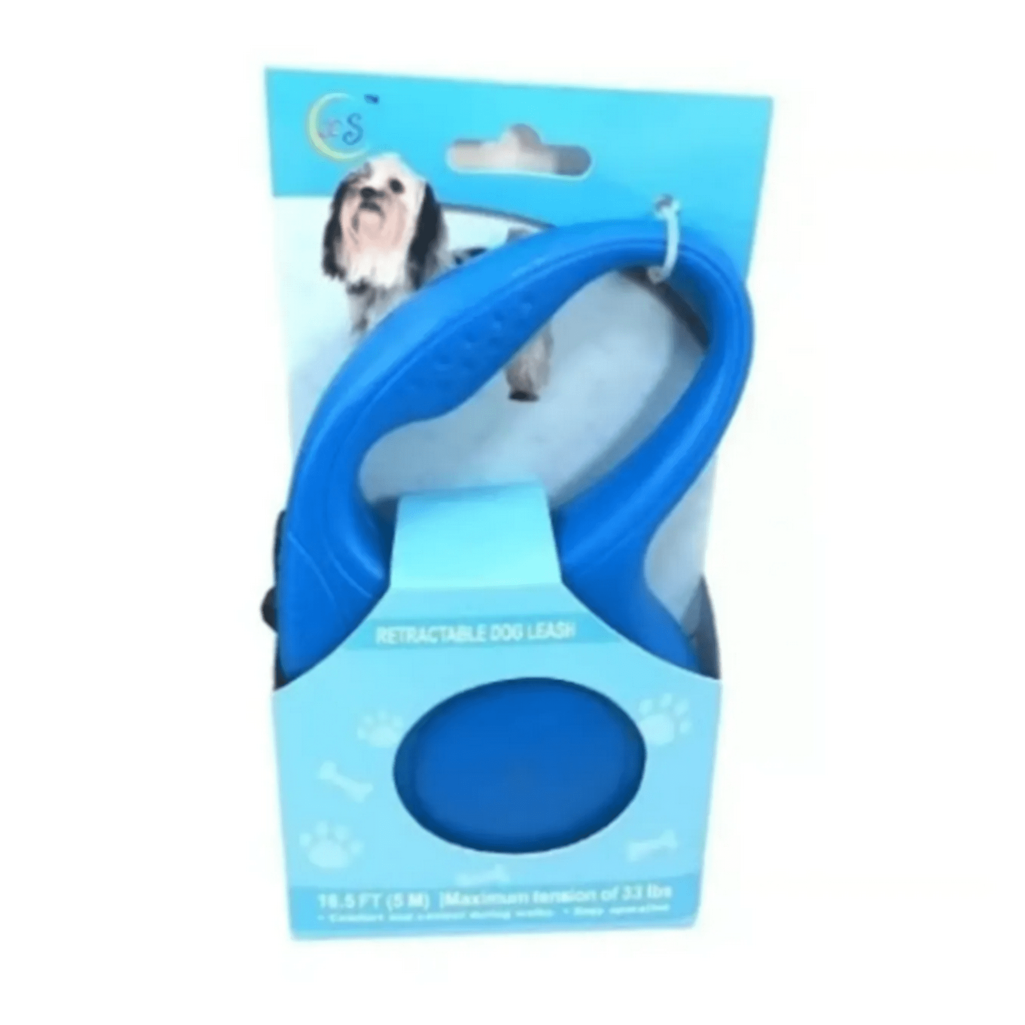Genérico - Correa Automatica Retractil Perros 3 Metros Azul