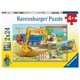 thumbnail image 1 of Rompecabezas Ravensburger Farm and Construction, 24 piezas, paquete de 2, 1 of 9
