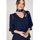 thumbnail image 2 of Blusa Claudia Woman by Eclipse azul marino M, 2 of 4