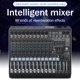thumbnail image 2 of Mezcladora de audio DJ W IN-MIX DX12 de 12 canales con 99 efectos DSP, 2 of 9