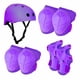 thumbnail image 1 of Set Protección Niña Morado Casco Rodillera Codera Muñequera, 1 of 9