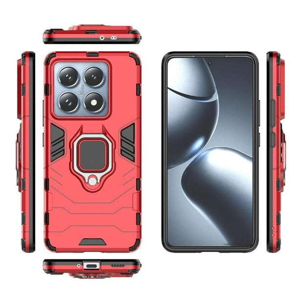 FOXDOCK Funda Antigolpes para Xiaomi 14T Pro – Protección Total con Soporte y Diseño Robusto