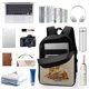 thumbnail image 3 of Cristiano-theme Backpack, Campus style schoolbag Bookbag with Adjustable Shoulder Straps And Large Zip Compartment, Unisex Travel Bags., 3 of 6