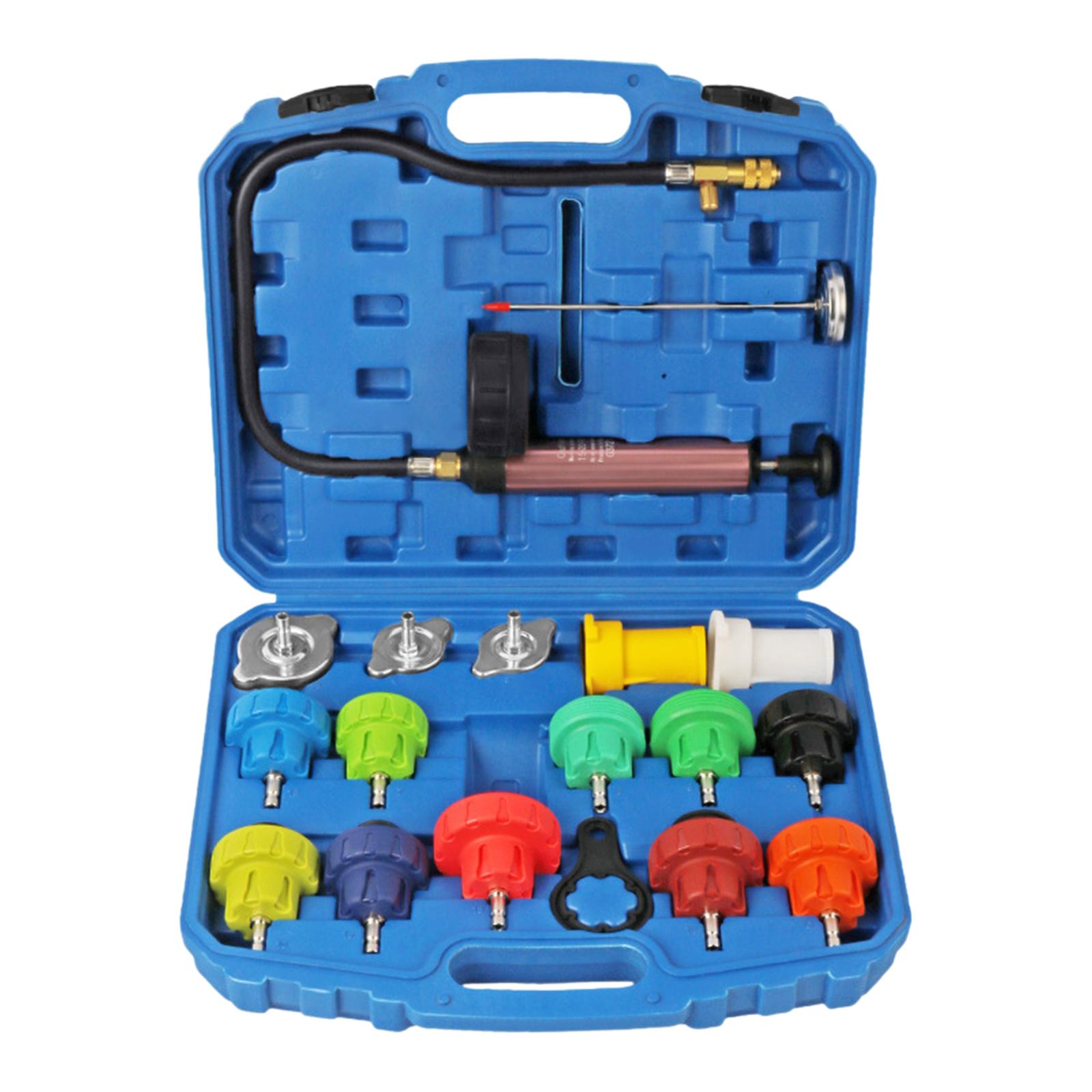 Ioensy - Probador De Presión Del Sistema De Refrigeración Probador De Presión Del Disipador De Calor Automotriz Genérico