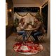 thumbnail image 5 of Alfombra Navideña Redonda 90cm Antideslizante Decorativo06, 5 of 6