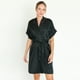thumbnail image 1 of Bata de Mujer Mini Nacional Negro Estampado, 1 of 1