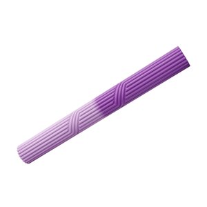Magideal - Barras De Ejercicio Twist, Barra De Entrenamiento De Fuerza De Muñeca De Silicona, Barra De Potencia, Barra De Resistencia Para Fortalecer La Espalda, Violeta