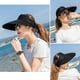 thumbnail image 2 of Sombrero para el sol, sombreros para el sol para mujer, ala ancha, protección UV para verano, gorra de playa, 2 of 8