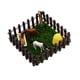 thumbnail image 1 of Casa De Mu?ecas Granja Caballo Juguetes Caballo Estable Playset Juguetes Para Edades 5-12 A?os Valla Marrón, 1 of 5