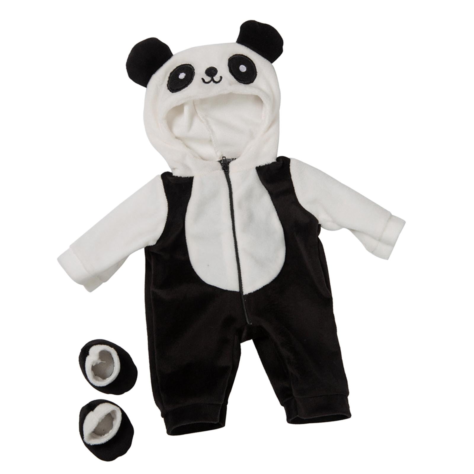 Bothyi - Ropa De Muñeca, Trajes Y Accesorios Para Juego, Regalo De Muñecas Para Bebés Recién Nacidos, Negro Con Blanco