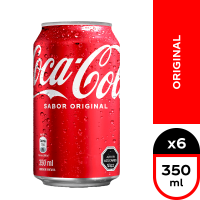Coca Cola - Coca-Cola Original 6X350 Ml
