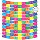 thumbnail image 1 of Cinco De Mayo Banner Heartome, paquete de 12 unidades, papel picado de plástico de 216 pies, 1 of 3