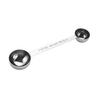 Magideal - Cucharada De Cuchara De Medición De Doble Cara Práctica Para Ingredientes Secos Y Líquidos De Acero Inoxidable Medida De Medición Multipropósito