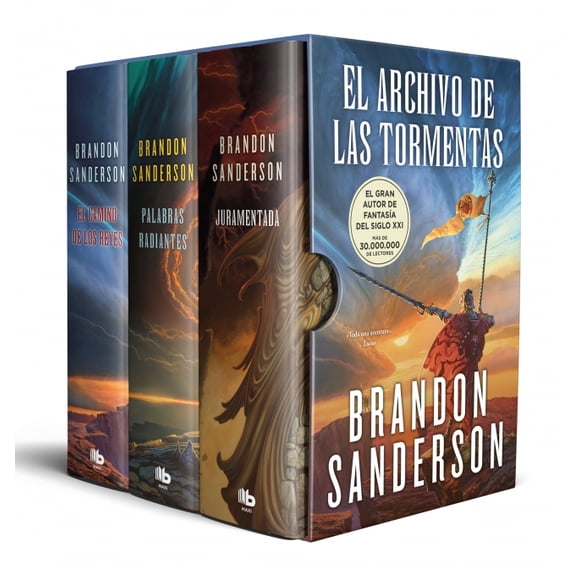 Estuche El Archivo de las Tormentas - Brandon Sanderson
