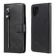 thumbnail image 1 of Funda con Cremallera para Samsung Galaxy A12 5G, Carcasa Cartera de Cuero PU con Soporte y Tarjetero, 1 of 5