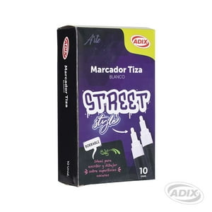 Marcador Tiza Blanco (053) Adix