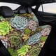 thumbnail image 4 of Funda Elástica para Asiento Trasero de Auto Desmarcar Diseño Suculentas 120x59x76cm, 4 of 6