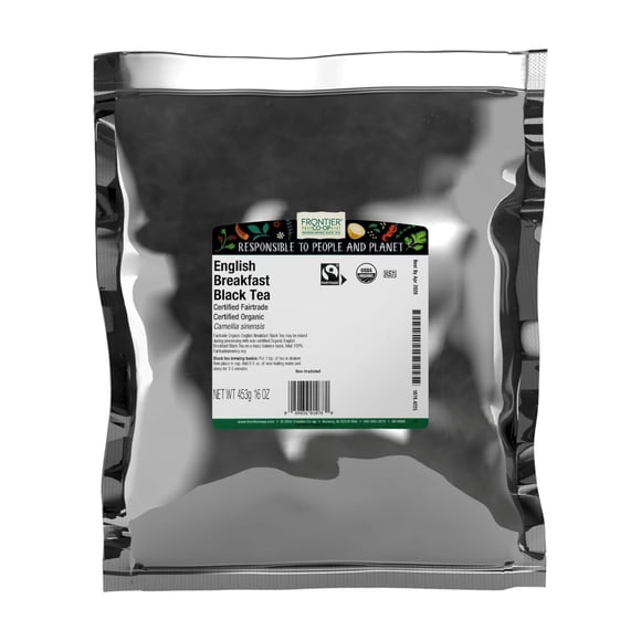 Té Negro English Breakfast Frontier Co-op 453g a Granel