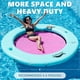 thumbnail image 2 of Flotador inflable Huatean de 244 cm con portavasos, 2 of 5