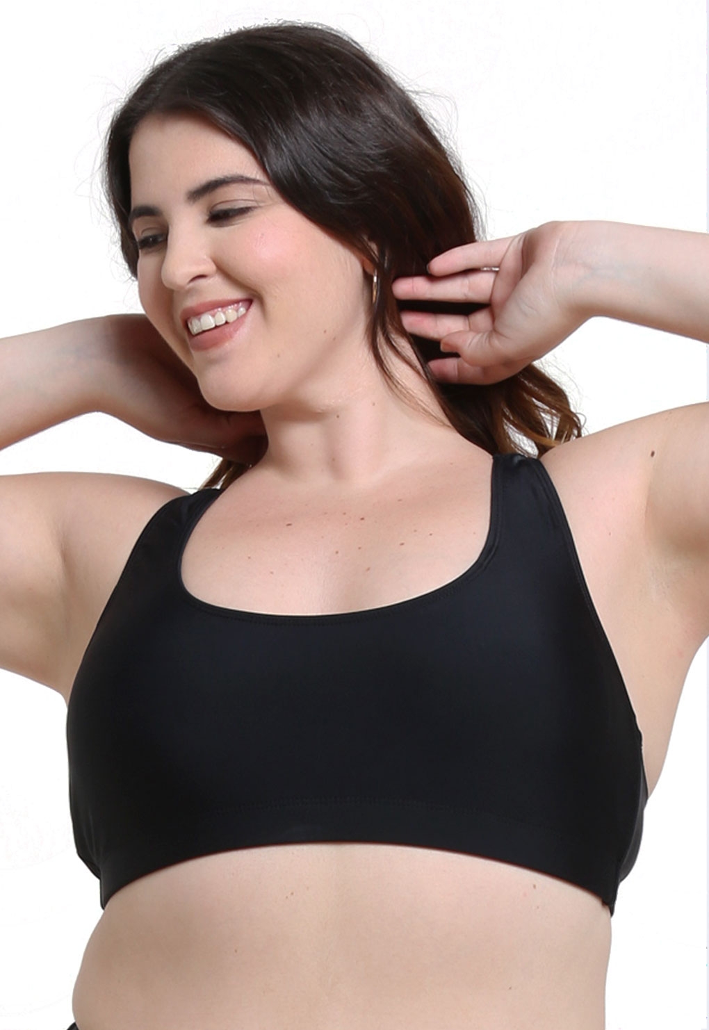 Samia - Traje De Baño Peto Negro L