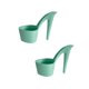 thumbnail image 3 of Maceta Ligera Para Bonsái, Adorno De Escritorio Con Forma De Zapato Para Mujer, Macetas De Jardín, 2 Uds., 3 of 3