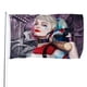 thumbnail image 1 of Bandera Temática Harley Quinn Desmarcar 60x90cm, 1 of 6
