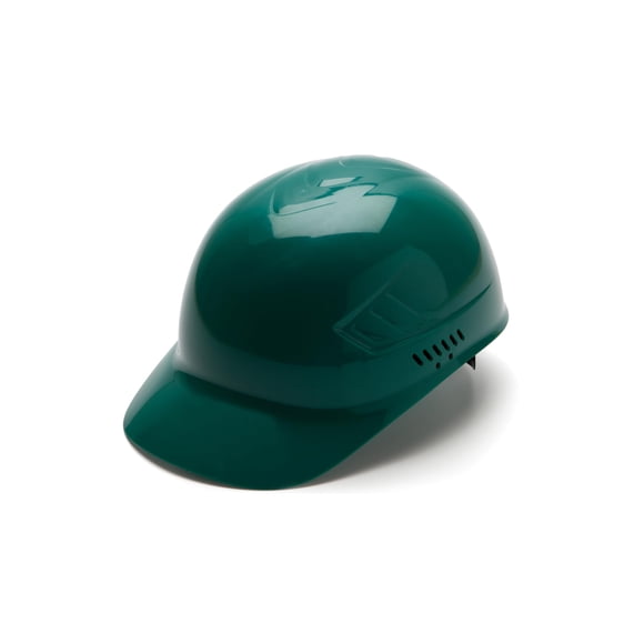Casco de protección Ridgeline verde con suspensión de 4 puntos y cierre deslizante