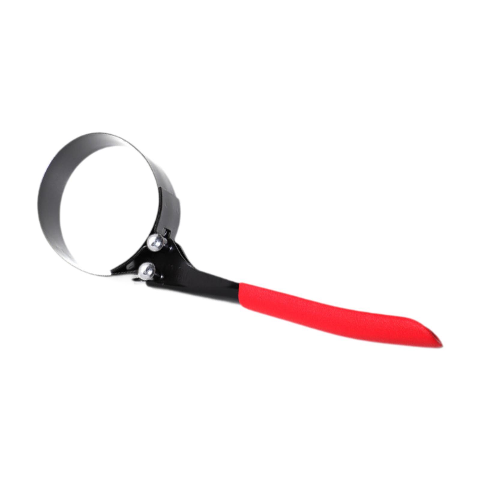 Magideal - Llave De Banda De Aceite Para Quitar Filtros Herramienta De Instalación Y Extracción De Acero Al Carbono Para Filtros Tipo Enroscable Para Automóviles Xc54053