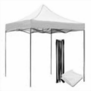 Jardimex - Toldo Plegable 2X2 Impermeable Araña Blanco
