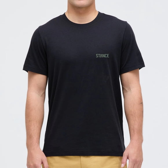 Polera Stance Mountain Black
