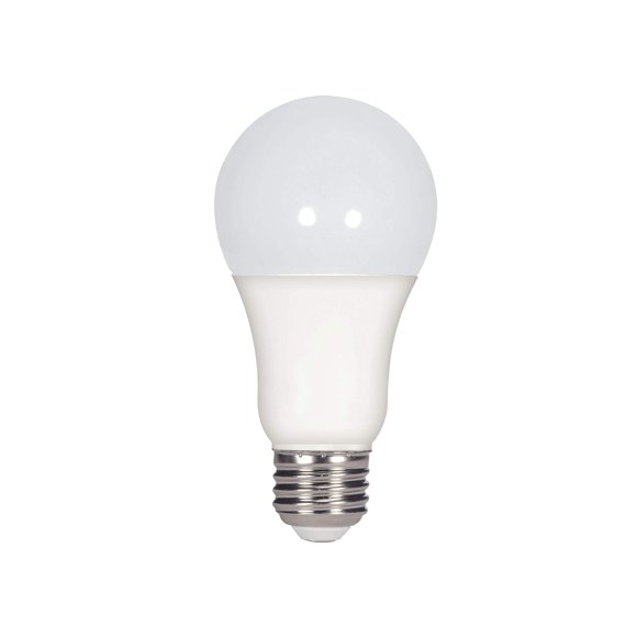 Bombilla Satco S28790, acabado blanco medio, 5000 K, 4,63 pulgadas, 4 unidades