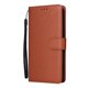 thumbnail image 1 of Funda Cartera para Samsung Galaxy 5 con Tarjetero, Soporte y Cordón - Protección Marrón, 1 of 5