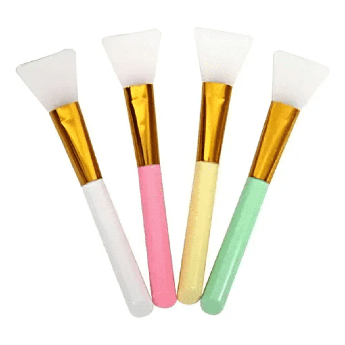 Genérico - Set 3 Brochas De Silicona Mascarilla Facial Pincel Aplicador