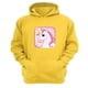 thumbnail image 1 of Polerón Canguro Unicornio Amarillo Talla Xl Unisex, 1 of 2