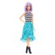 thumbnail image 3 of Muñeca de moda Barbie Fashionistas 18 Va-Va-Violet, 3 of 6